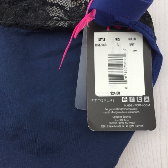 Maidenform Bra Set of 2 T-Back Size L - Picture 8 of 14